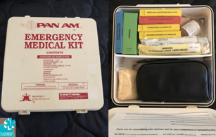 Legacy Emergency Medical Kit prior to the 1998 Aviation Medical Assistance Act